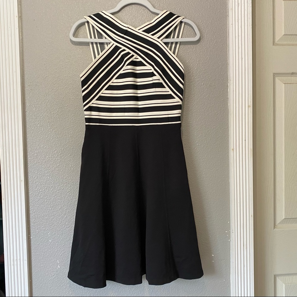 Maeve bandage crisscross dress